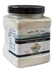 Medley Hills Farm diastatic malt powder boosts bread dough rise.