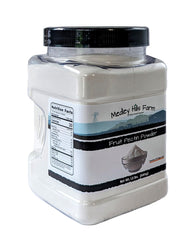 Medley Hills Farm pectin powder featured during jam and jelly prep sessions.
