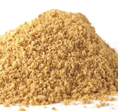 Medley Hills Farm graham crumbs close-up showing texture and color