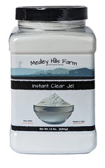 Medley Hills Farm Instant Clear Jel 1.5 lb container for instant thickening in sauces