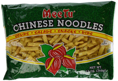 Mee Tu Chinese Noodles 13 oz package, ideal pantry staple for quick soups and meals