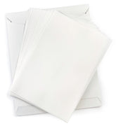 MeganJDesigns wafer paper 12-pack, 0.4 mm, white sheets for edible cake toppers.