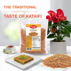 MELIKE Kataifi ready-to-use dough speeds up dessert prep.