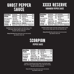 Melinda's Scorpion Pepper bottle adds intense heat with vibrant, savory notes.