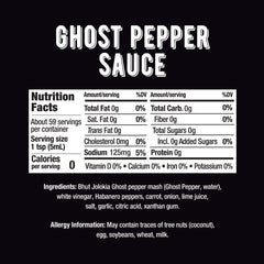 Close-up pour of Melinda's Ghost Pepper Hot Sauce bottle for easy dosing.
