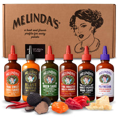 Melinda's Taste of Melinda's collection box set, ideal for gifting flavor enthusiasts.