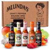 Melinda's variety pack bottle lineup for versatile everyday cooking.