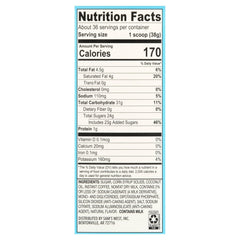 Members Mark scoop beside the tub for precise, mess-free portions.