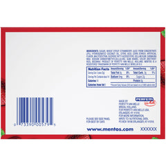Mentos Chewy Mint 15-roll party pack front view for gifting and sharing