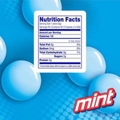 Mentos Chewy Mint candies close-up, ideal for sharing at events.