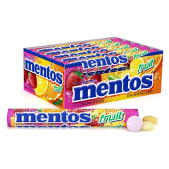 Mentos Chewy Mint Roll with 14 pieces for quick refresh on the go