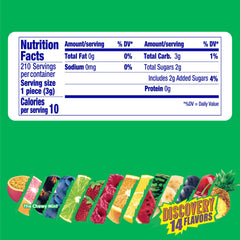 Mentos Discovery 14-flavor roll shown, offering fruity variety for snacking anytime.