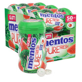 Mentos Pure Fresh Watermelon gum bottle for on-the-go freshness