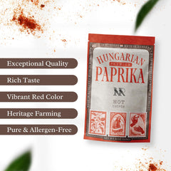 MEROPS paprika powder in resealable bag preserves aroma between uses
