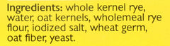 Mestemacher Fitness bread texture close-up demonstrates dense bite ideal for workouts