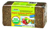Mestemacher Organic Sunflower Seed Bread loaf—high fiber for hearty breakfasts.