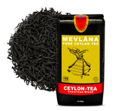Mevlana Pure Ceylon Black Tea leaves in a bulk 2 lb pack for rich brew