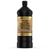 Mexican Vanilla Totonacs bottle of pure vanilla extract enhances rich flavor in desserts.