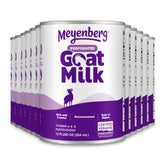 Meyenberg evaporated goat milk 12oz bottle for baking and beverages.