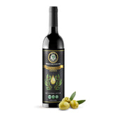M.G. PAPPAS EVOO bottle front showing premium Greek olive oil for finishing