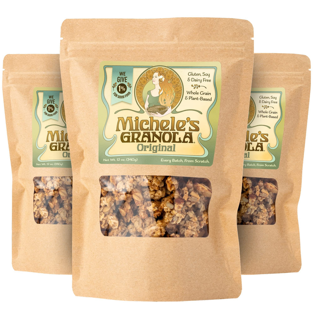 Michele's Granola Original 3-pack for quick, wholesome breakfasts and on-the-go snacks.