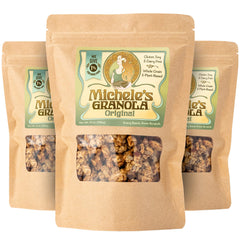 Michele's Granola Original 3-pack for quick, wholesome breakfasts and on-the-go snacks.