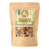 Michele's Granola Original bowl close-up, a wholesome breakfast option.