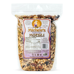 Michele's Granola toasted muesli bowl for a quick, wholesome breakfast