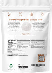 Micro Ingredients bamboo fiber powder scoop inside for precise keto portions