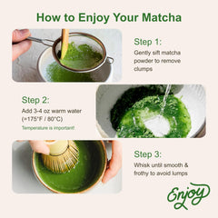 Micro Ingredients bamboo whisk paired with ceremonial grade matcha for smooth foam.