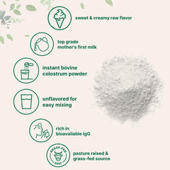 Micro Ingredients freeze-dried colostrum powder preserves nutrients.