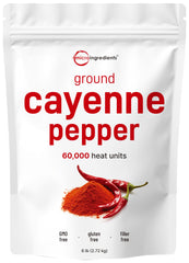 Micro Ingredients ground cayenne pepper bulk 6lbs adds bold heat to dishes.