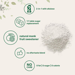 Micro Ingredients monk fruit blend browns like sugar in baking