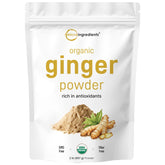 Micro Ingredients Organic Ginger Powder 2lb bulk for cooking and baking.