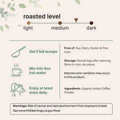 Micro Ingredients Premium Arabica Beans for a rich aroma and balanced flavor.