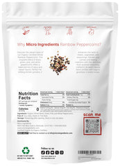 Rainbow peppercorns blend from Micro Ingredients for colorful, layered flavor.