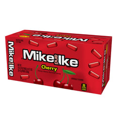 Cherry candy packaging emphasizes single-flavor convenience for lunchboxes.