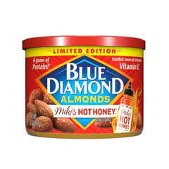 Mike’s Hot Honey-infused almonds glaze close-up, flavor highlight.