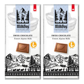 Milkboy Swiss Chocolates bar with creamy milk texture for a silky melt.