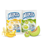 Milkita Creamy Banana and Honeydew packaging shown for gifting and sharing
