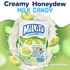 Individually wrapped Milkita pieces preserve freshness and texture.