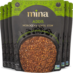 Mina Moroccan Lentils ready-to-eat pack for quick meals