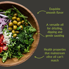 Mina Moroccan Olive Oil glass container ready for everyday cooking.