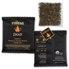 Mina Zhar floral citrus infusion with Moroccan orange blossoms