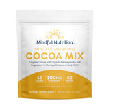 Mindful Morning hot chocolate pack-jar shows rich, dairy-free cacao for a comforting ritual.