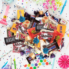 Mindy's Goodies 5lb variety pack, bulk chocolates, excellent for parties and events.
