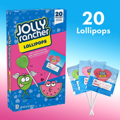 Mindy's Goodies heart lollipop green apple, tangy, refreshing snack