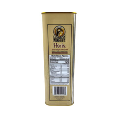 Minerva Horio olive oil pour shows smooth, versatile oil for marinades.