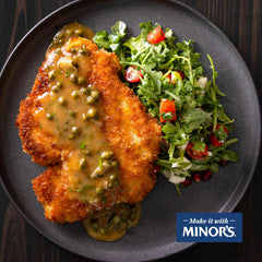 MINOR'S Chicken Base label close-up highlights no artificial flavors.