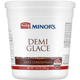 MINOR'S Demi Glace bottle pour showcases a rich base for easy Madeira or Hunter sauces.